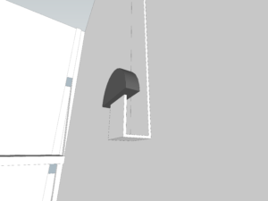 Hanger for storage cupboard