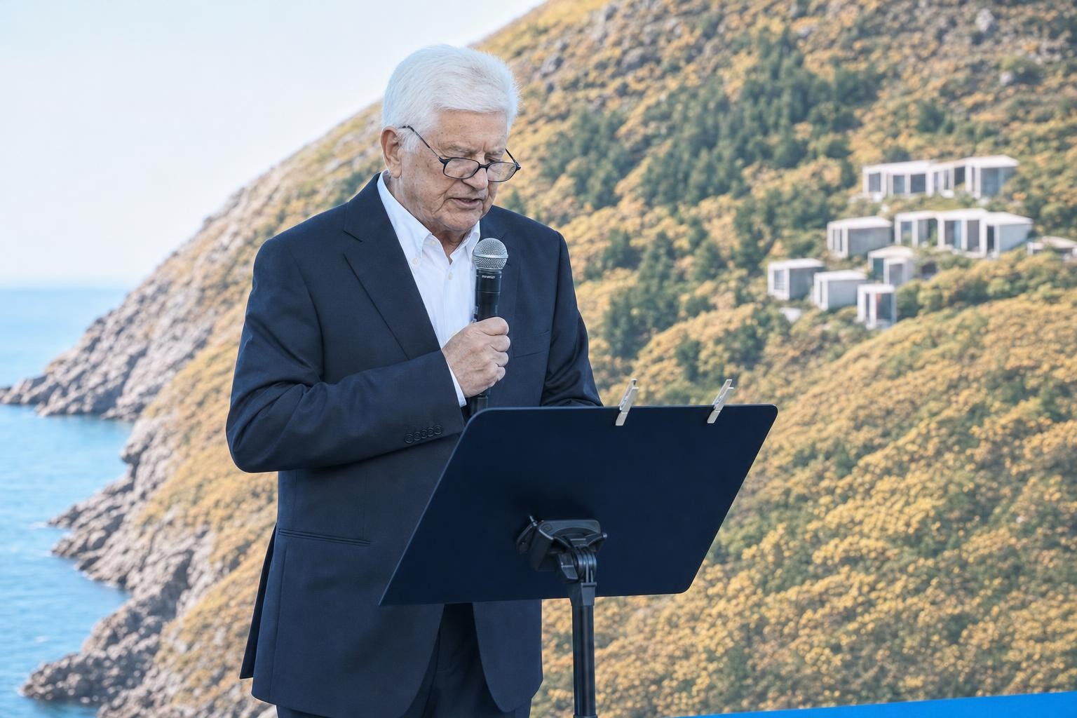 Portada editorial: César Portela y el Renacer del Lenguaje Arquitectónico en Piedra Natural