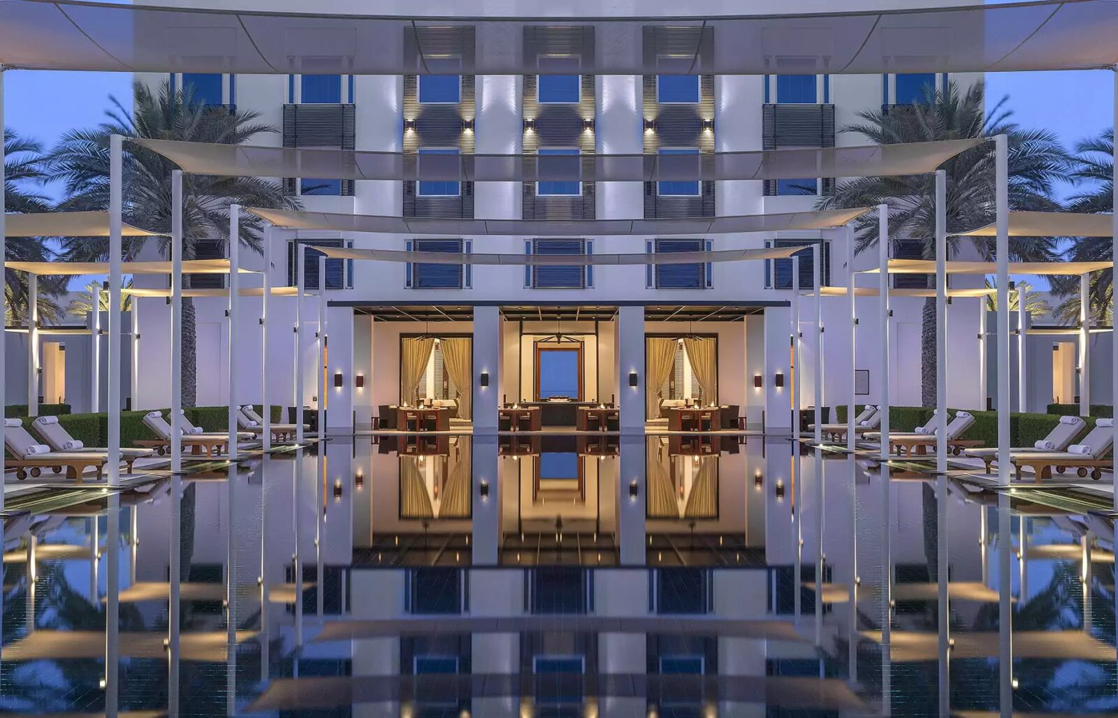 El Hotel Chedi Muscat: el mármol como presencia material esencial…