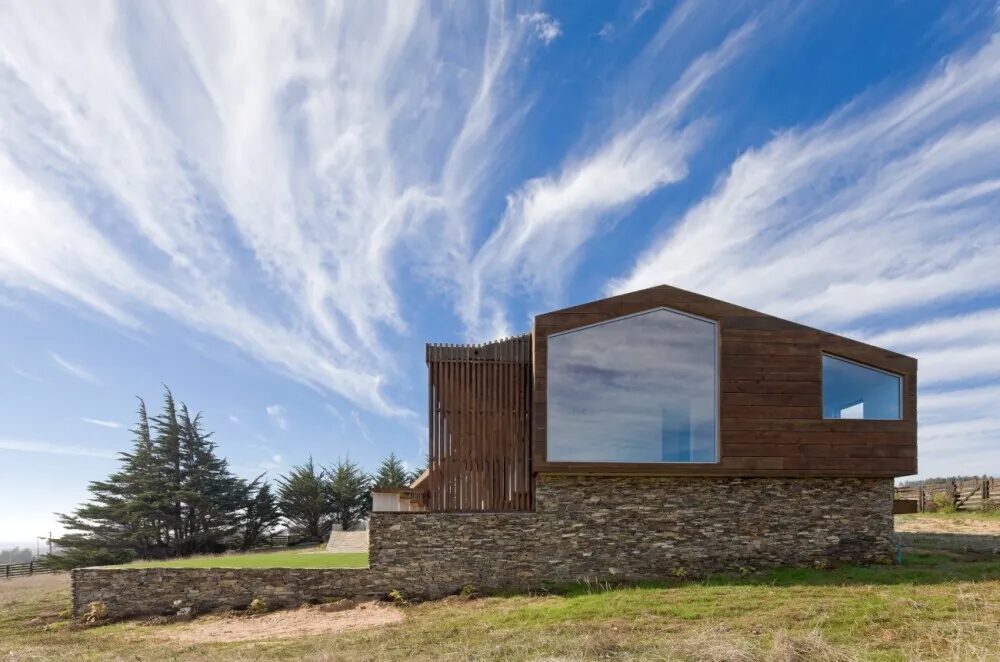 Casa Ballymorris: arenisca como materialidad háptica en la…